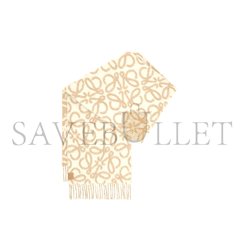 LOEWE ANAGRAM SCARF F811257X23-2147 (185*37cm)